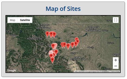 Map of Sites
