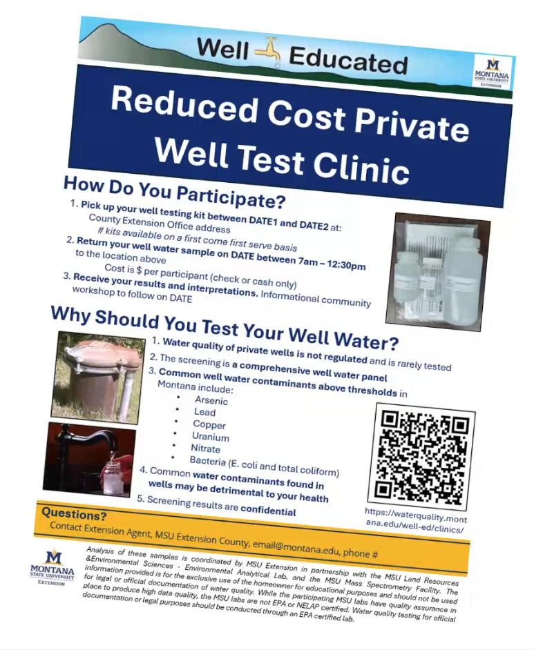 generic clinic flyer