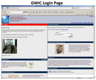 GWIC Login Page